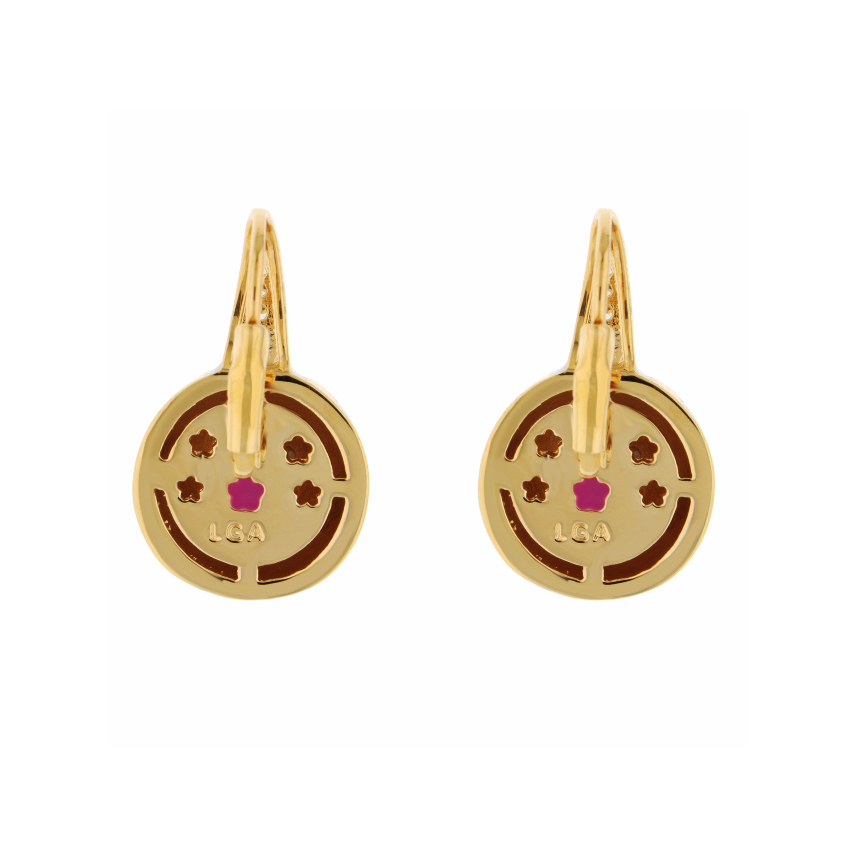 Bamboo Striped Earrings