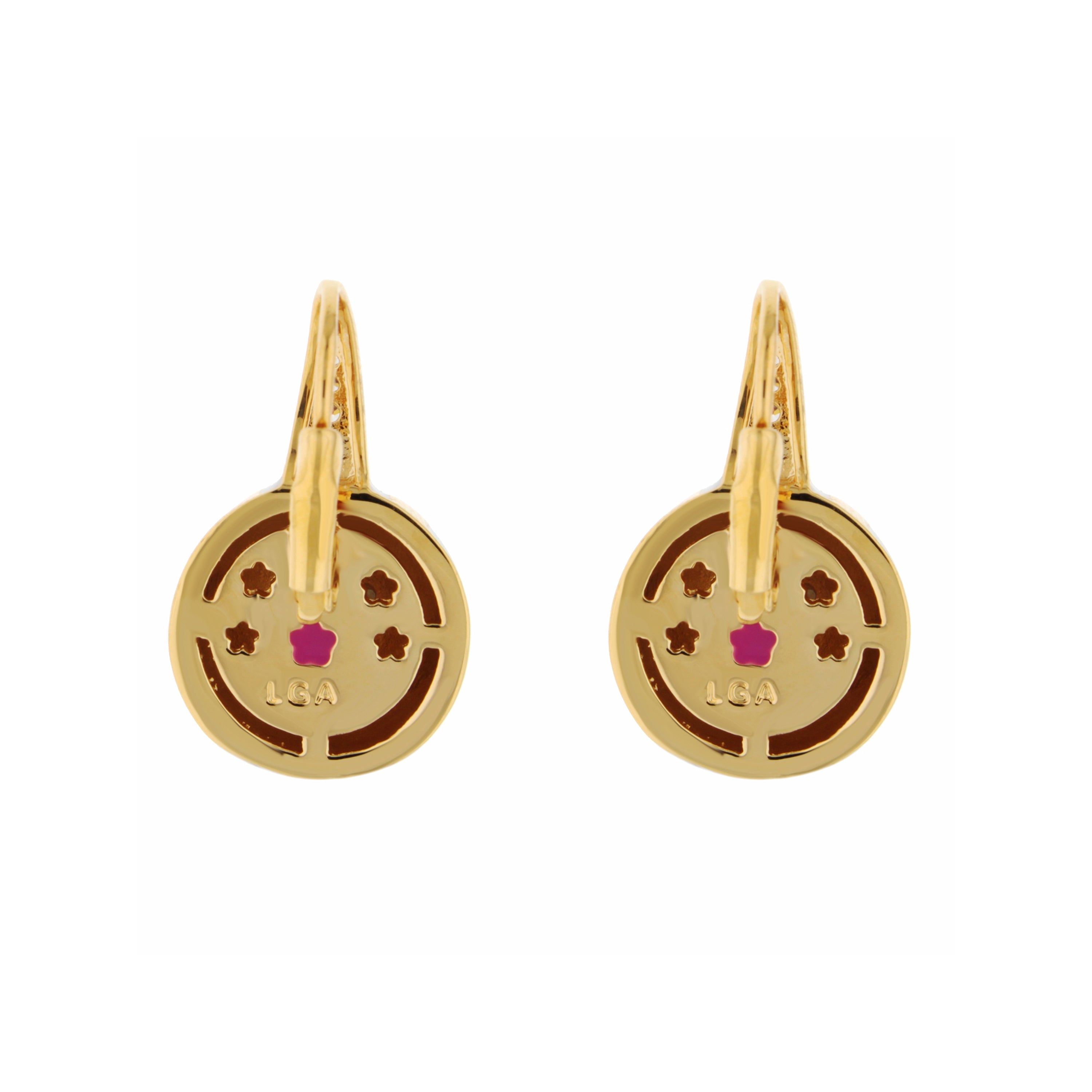 Bamboo Striped Earrings
