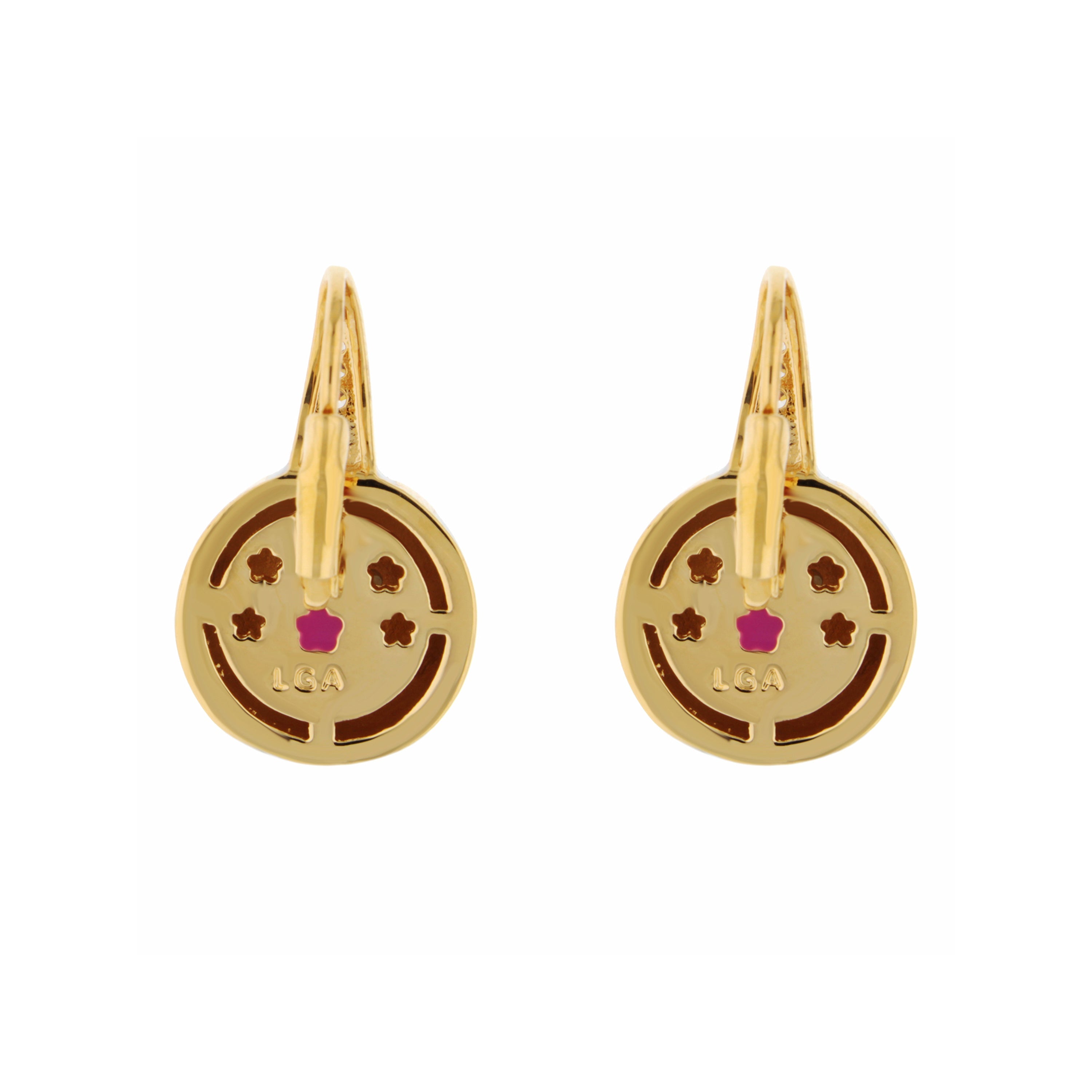 Bamboo Striped Earrings