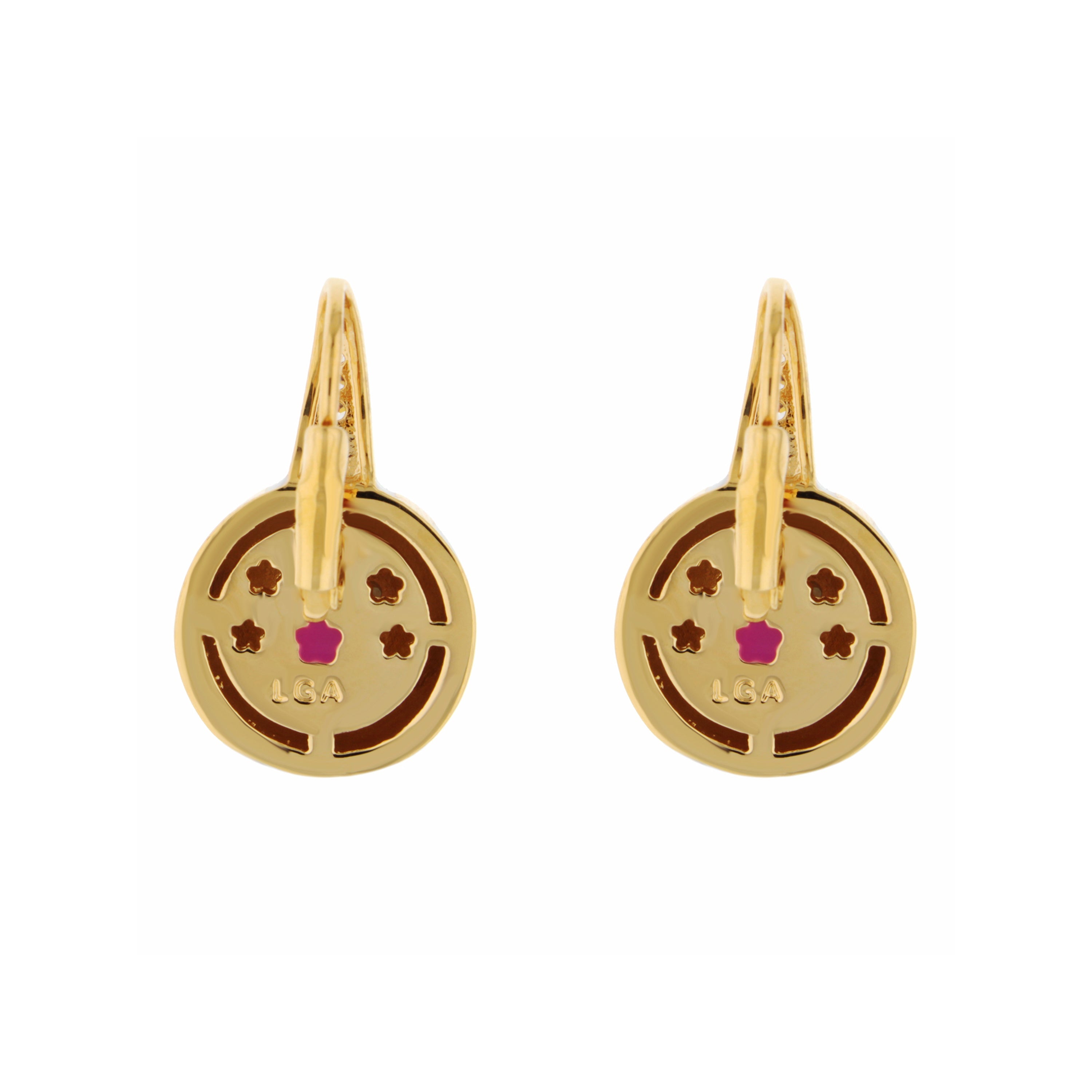 Bamboo Striped Earrings