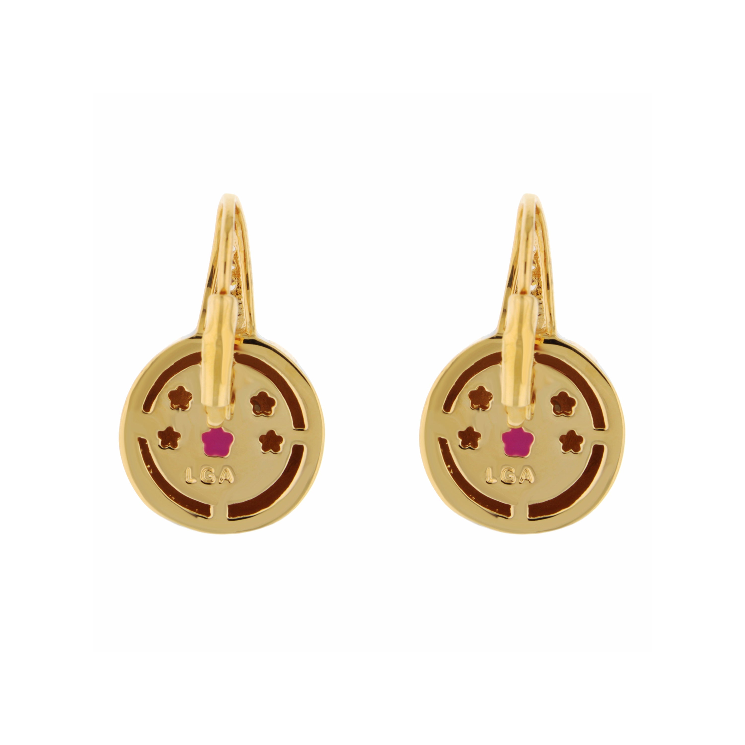 Bamboo Striped Earrings