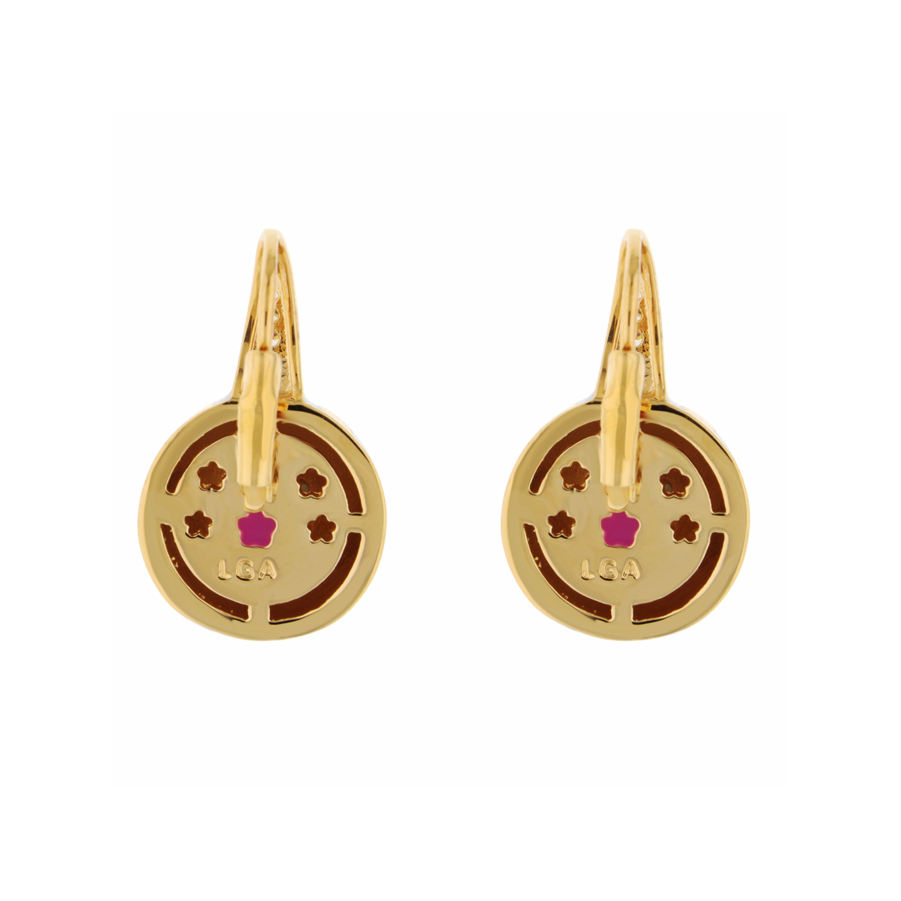 Bamboo Striped Earrings