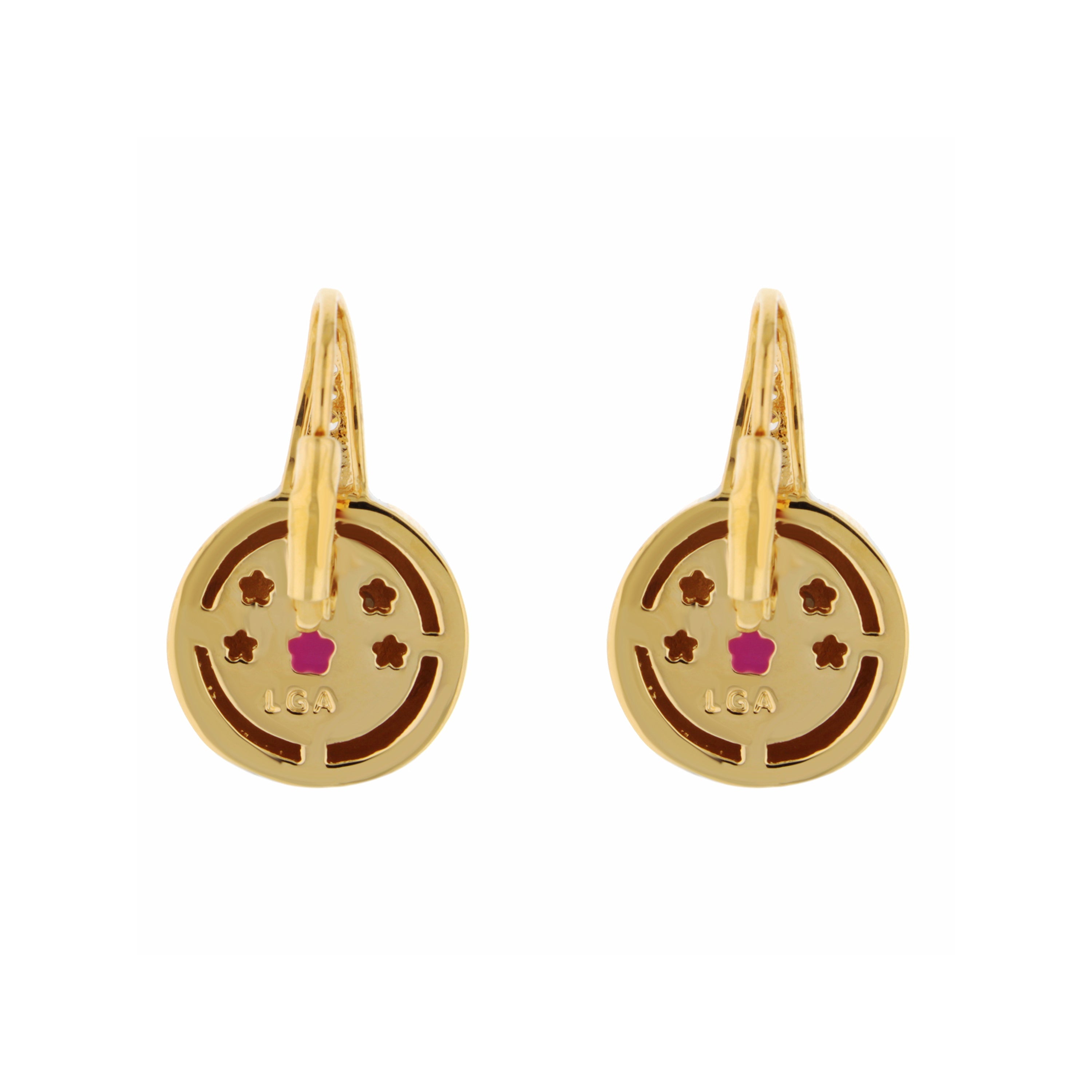Bamboo Striped Earrings