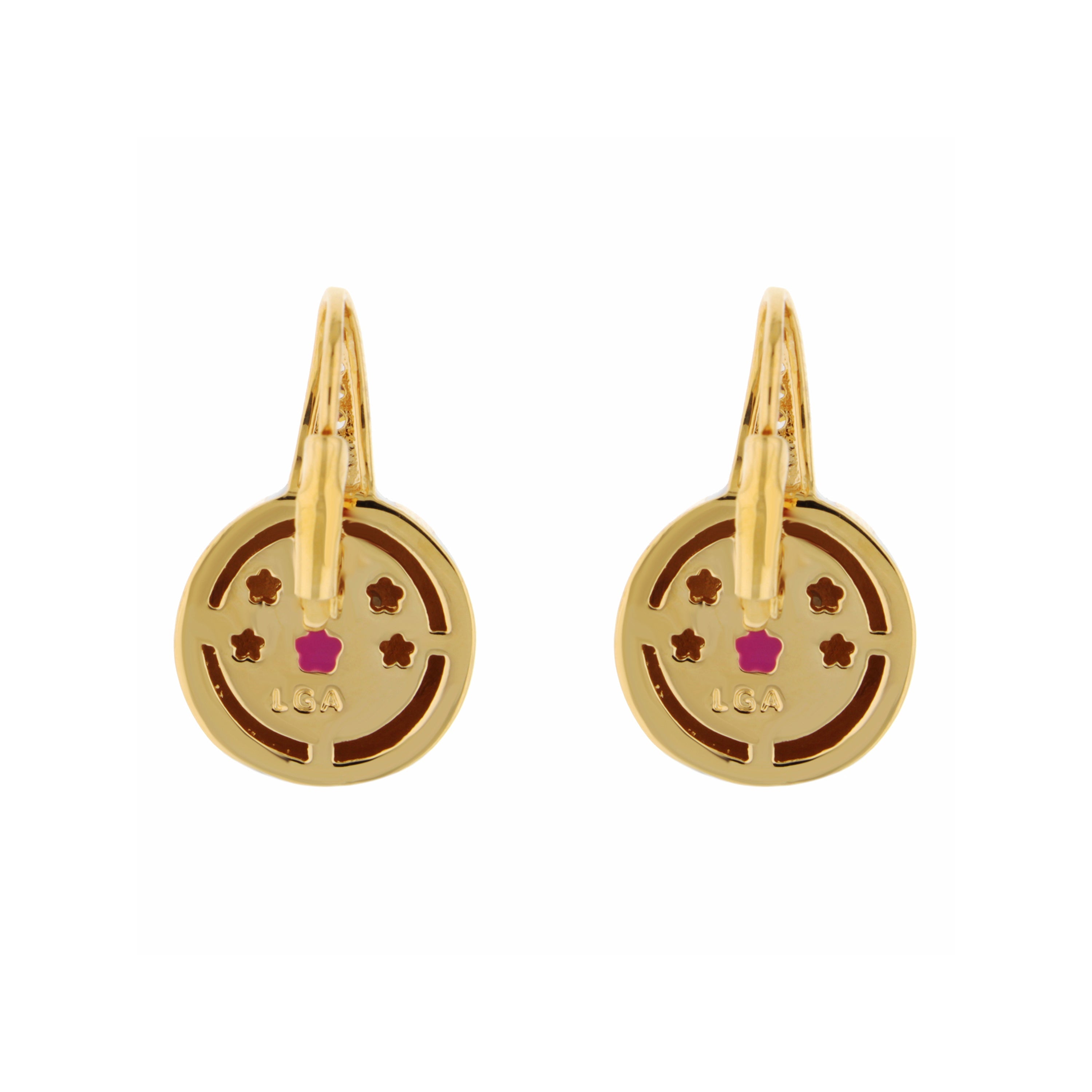 Bamboo Striped Earrings