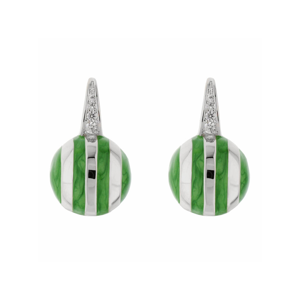 Bamboo Striped Earrings