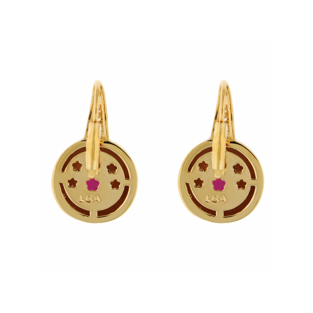 Bamboo Striped Earrings