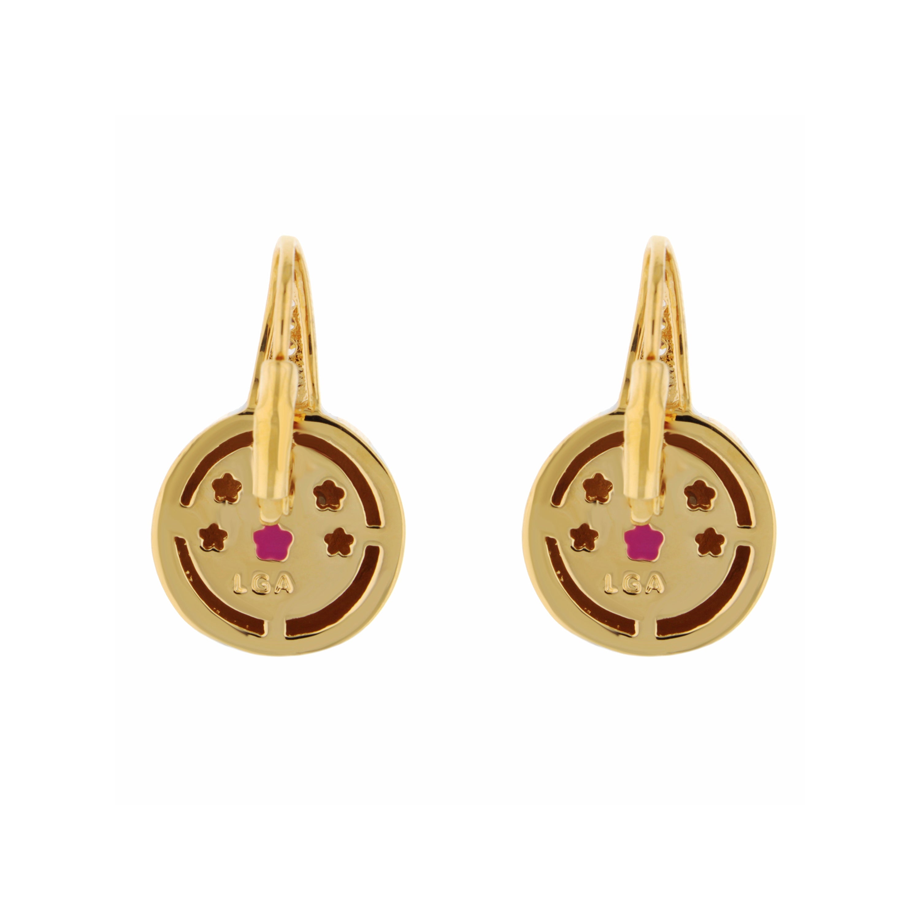 Bamboo Striped Earrings