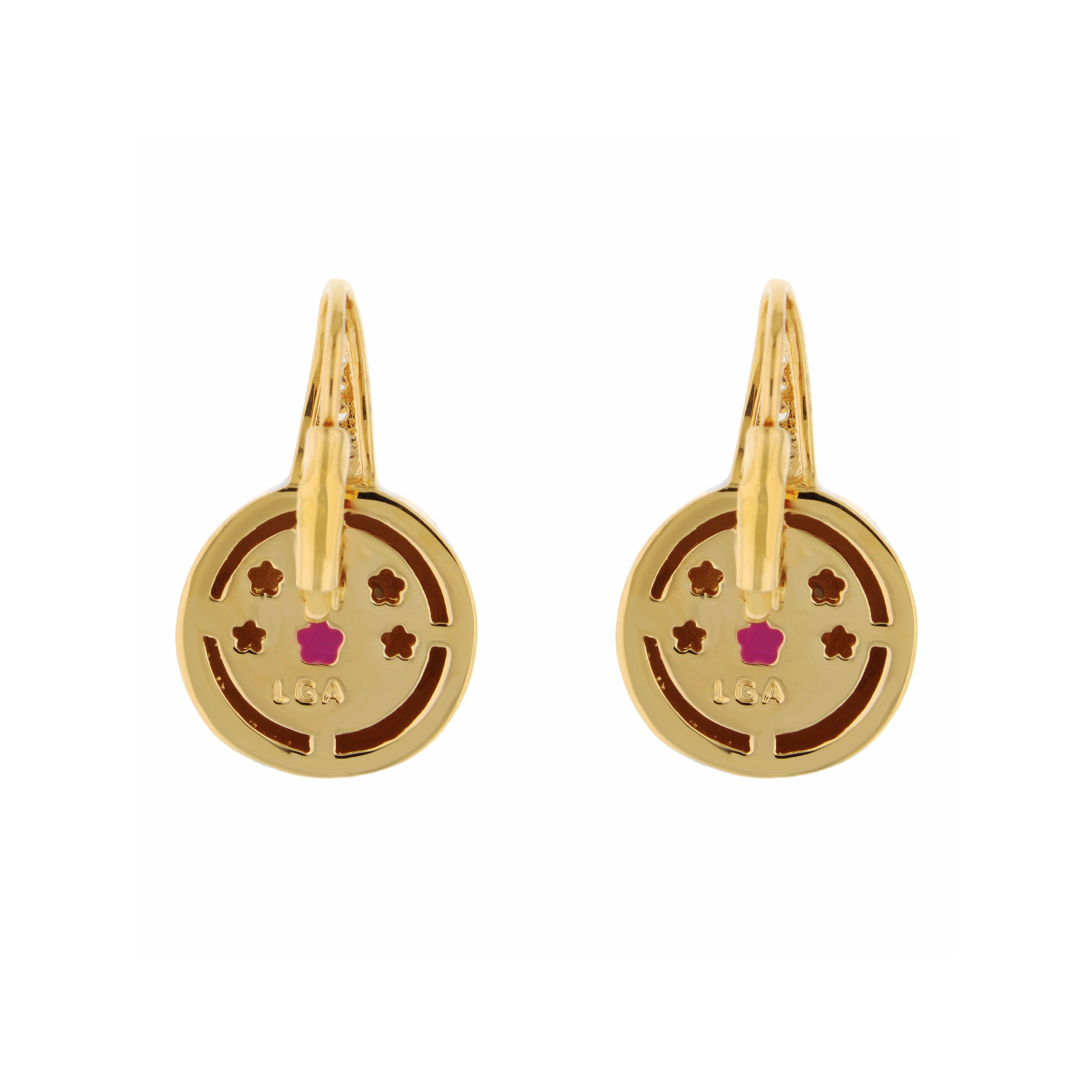 Bamboo Striped Earrings