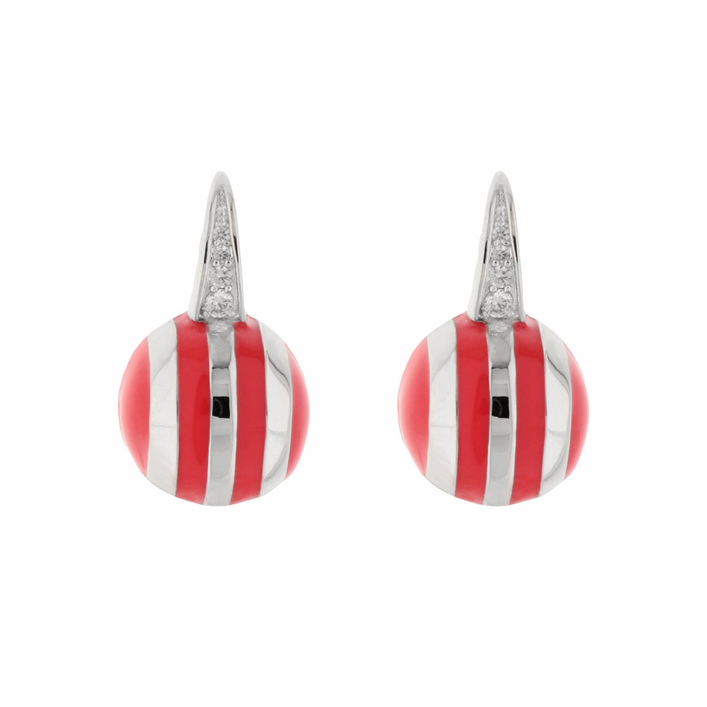 Bamboo Striped Earrings