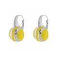 Bamboo Striped Earrings