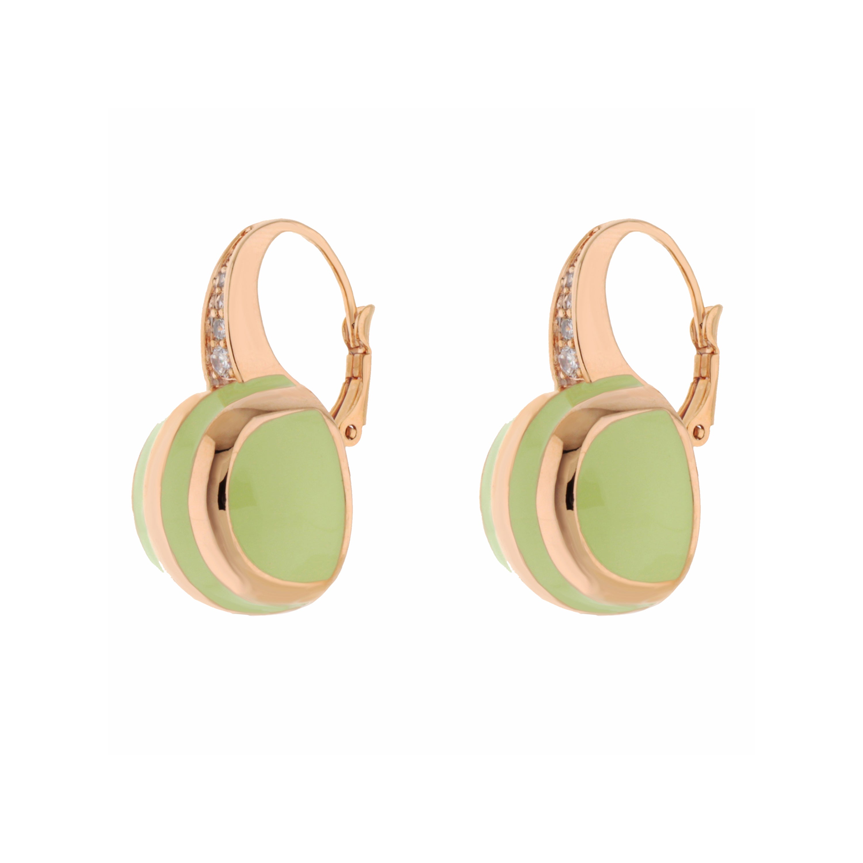 Bamboo Striped Earrings