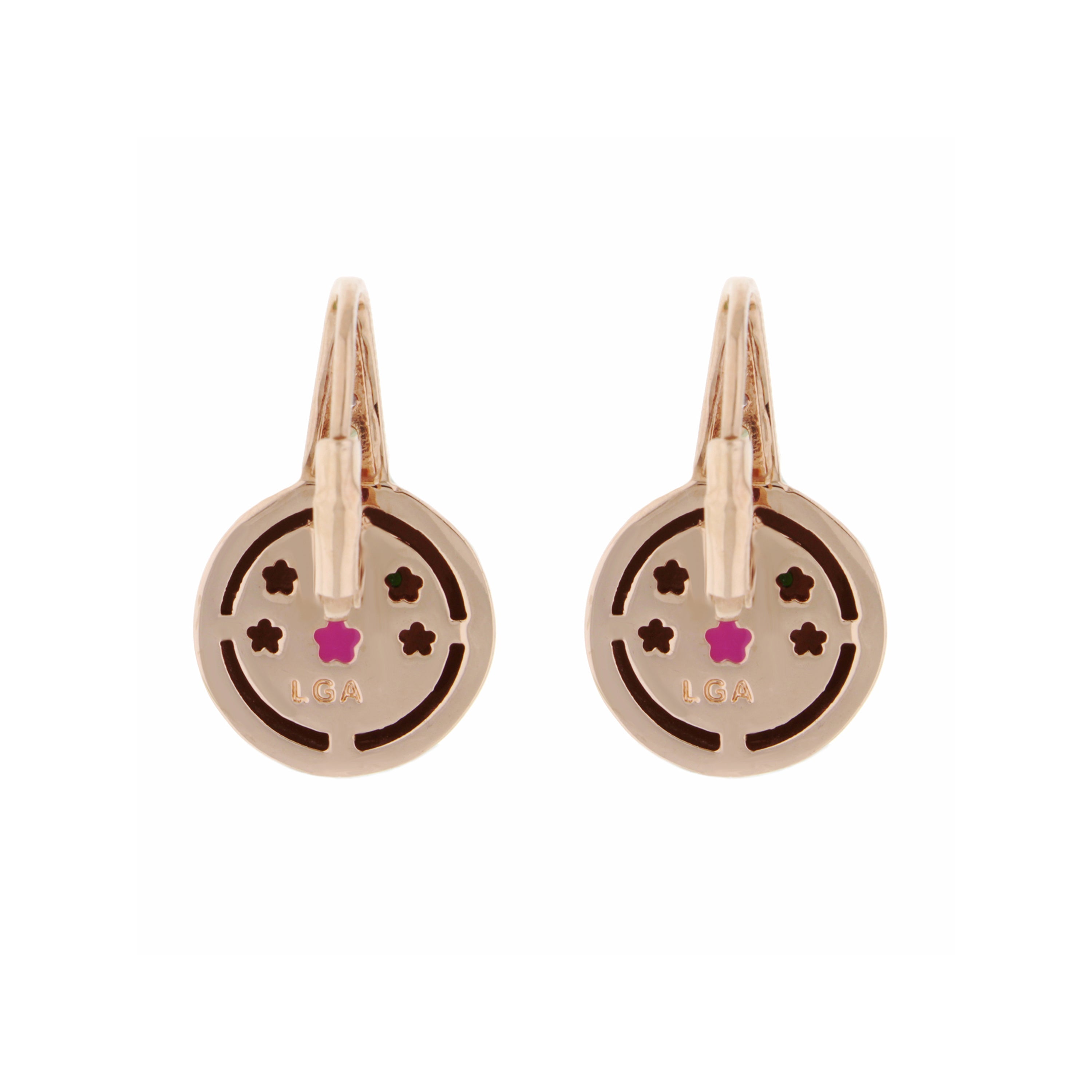 Bamboo Striped Earrings