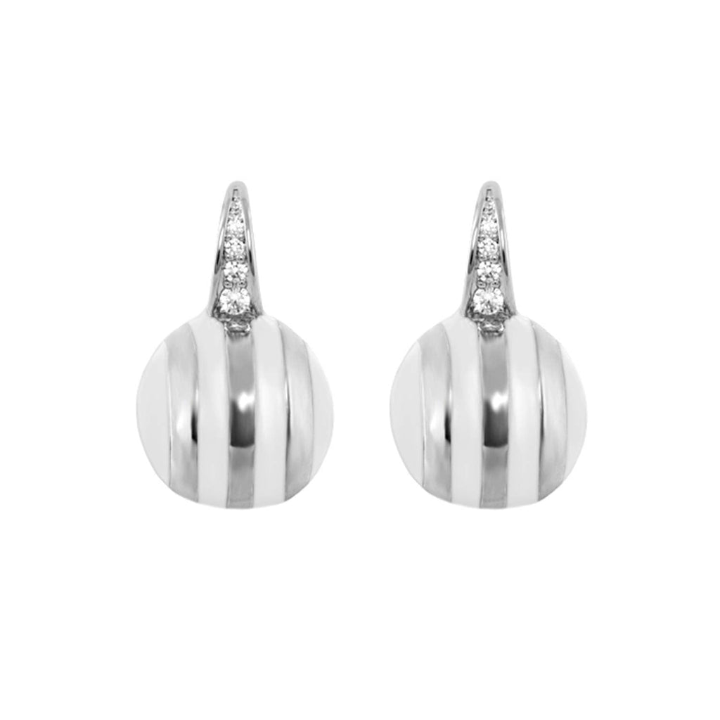 Bamboo Striped Earrings