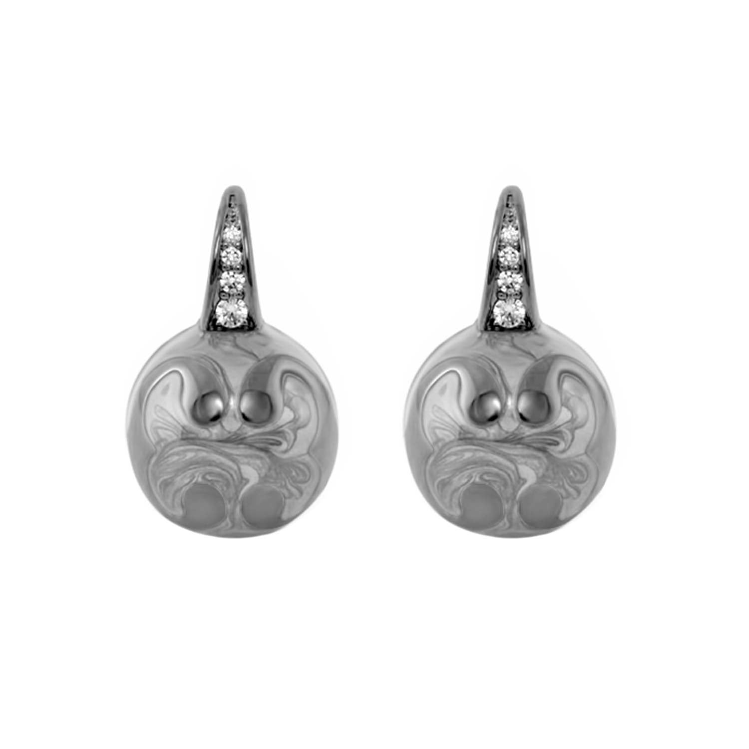 Bamboo Scroll Earrings