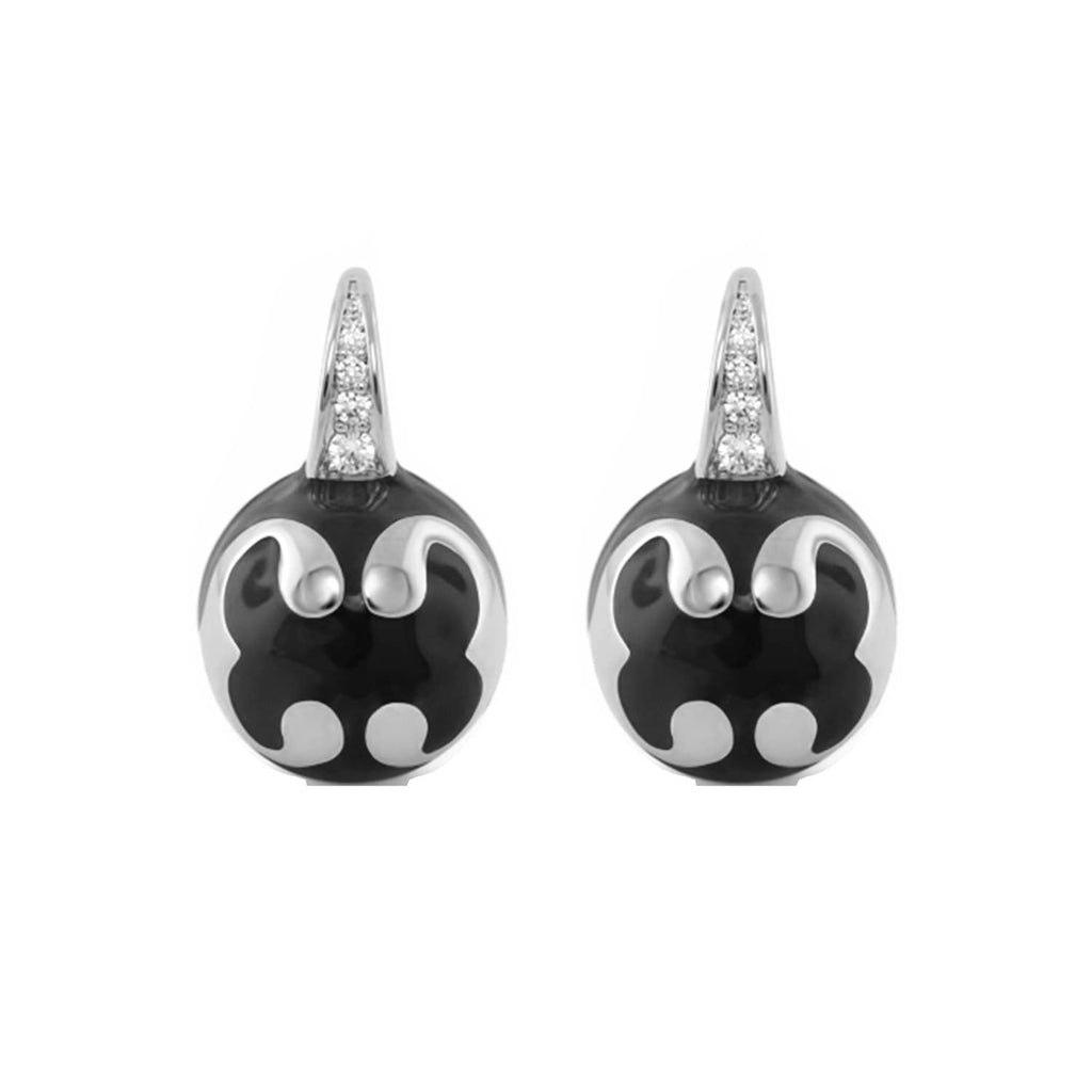 Bamboo Scroll Earrings