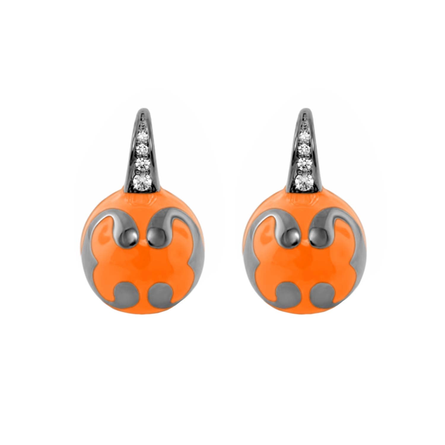 Bamboo Scroll Earrings