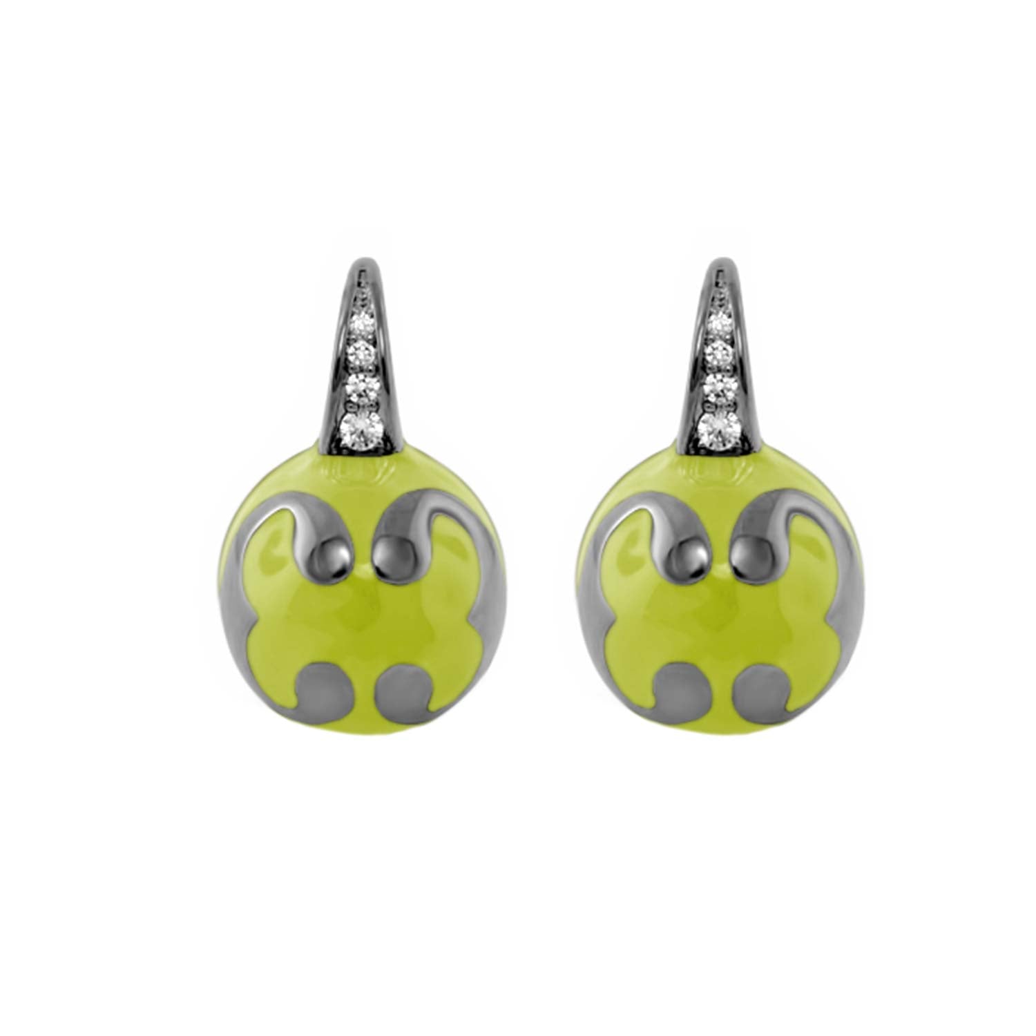 Bamboo Scroll Earrings