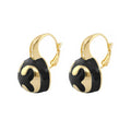 Bamboo Scroll Earrings