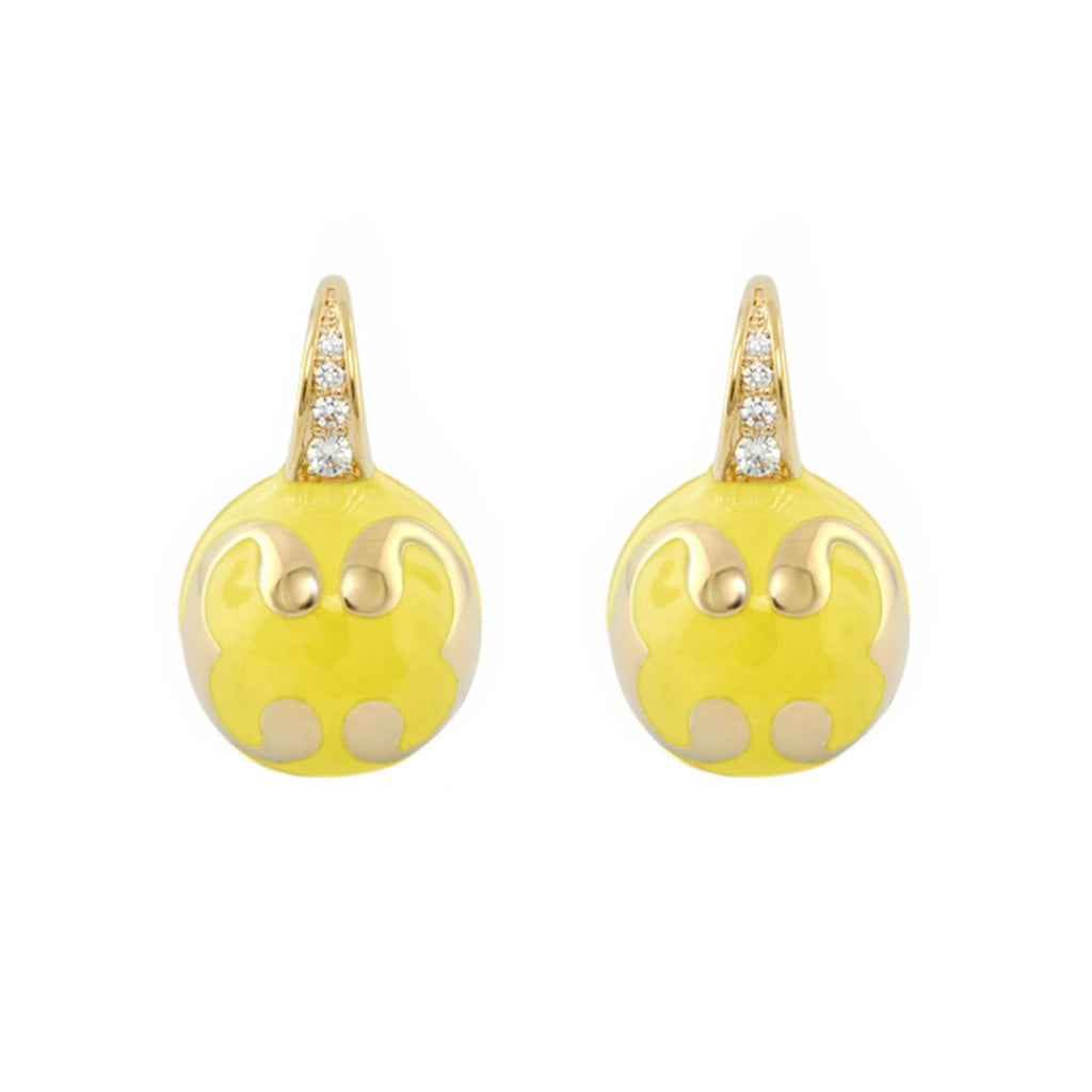 Bamboo Scroll Earrings