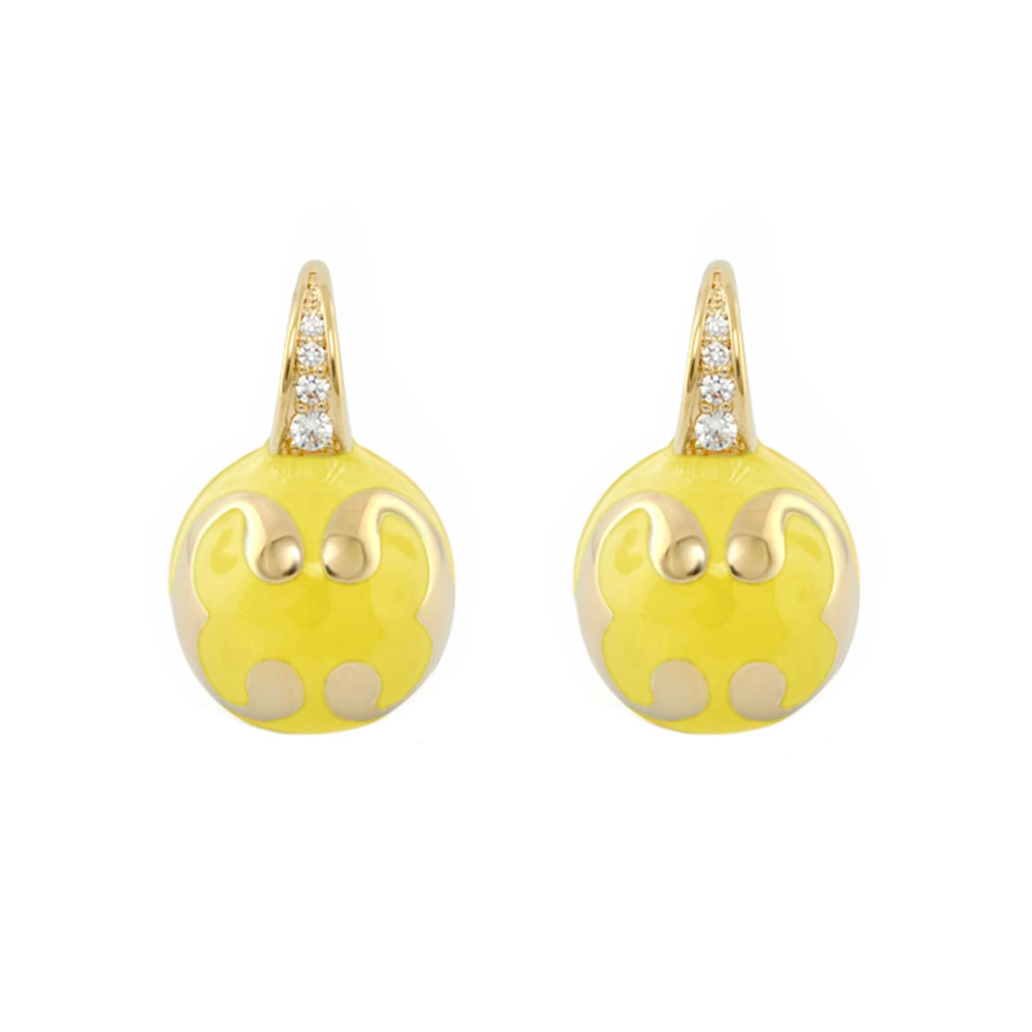 Bamboo Scroll Earrings