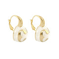 Bamboo Scroll Earrings