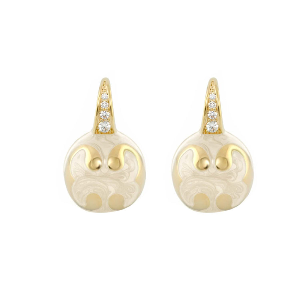 Bamboo Scroll Earrings