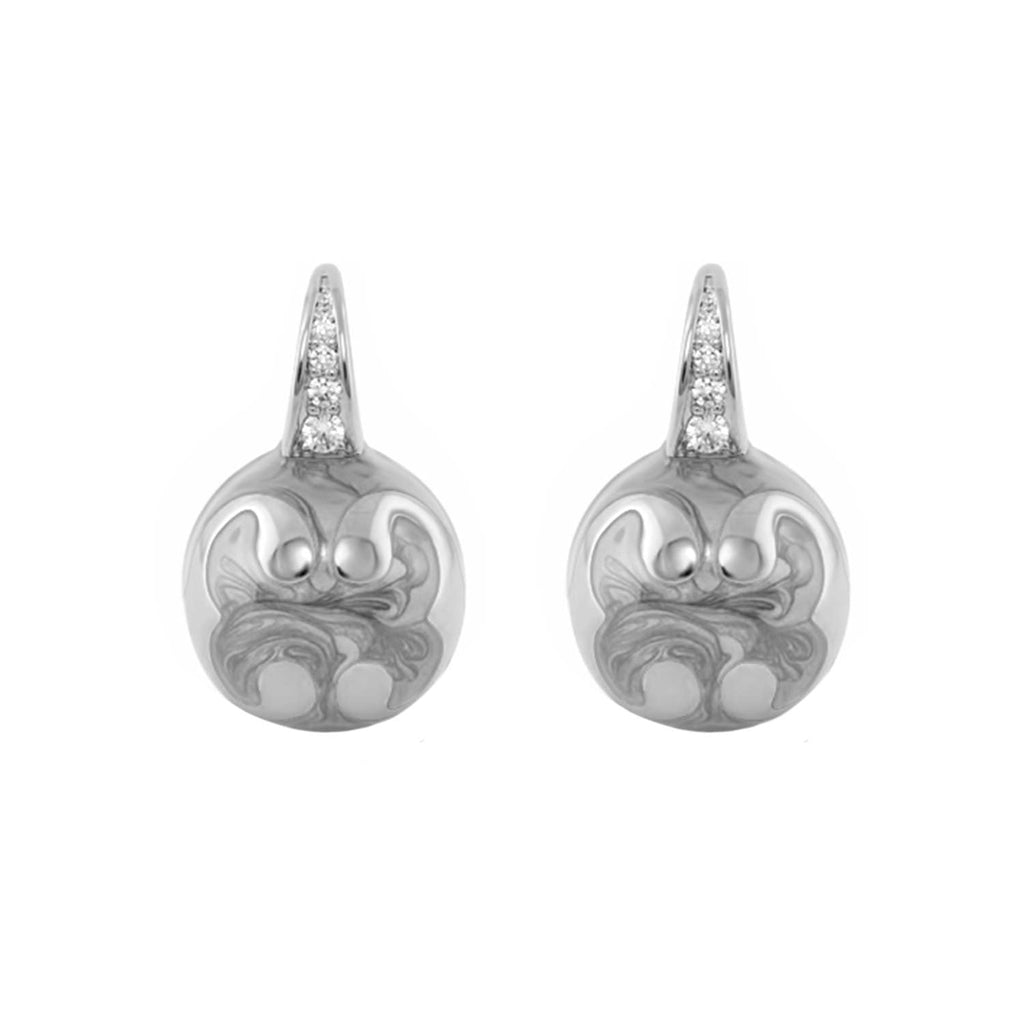 Bamboo Scroll Earrings