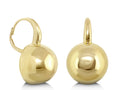 Shiny Circles Round Dome Earring