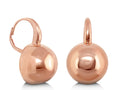 Shiny Circles Round Dome Earring