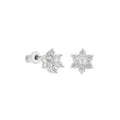 Lga Flower Stud Earrings