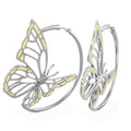 Rose Garden Butterfly Earrings