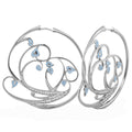 Rose Garden Leaves Earrings