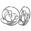 Rose Garden Leaves Earrings