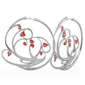Rose Garden Leaves Earrings