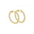 Pave Luxury Hoop Earrings