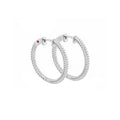 Pave Luxury Hoop Earrings