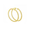 Pave Luxury Hoop Earrings