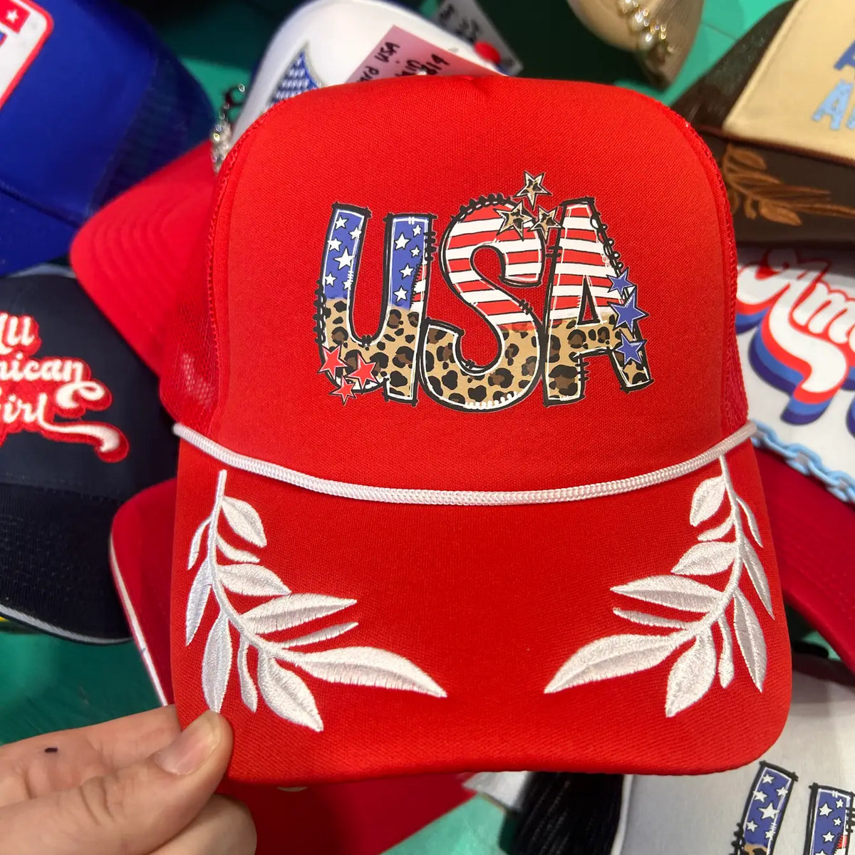 Leopard USA Trucker