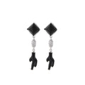 Pretty Little Things Onyx Drop Earrings