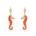 Eau Seahorse Earrings