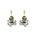 Eau Octopus Earrings