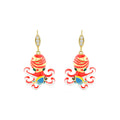 Eau Octopus Earrings