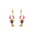 Eau Lobster Earrings