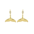 Eau Whale Tail Earrings