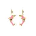 Eau Salmon Earrings