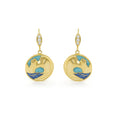 Eau Enamel Cabo Earrings
