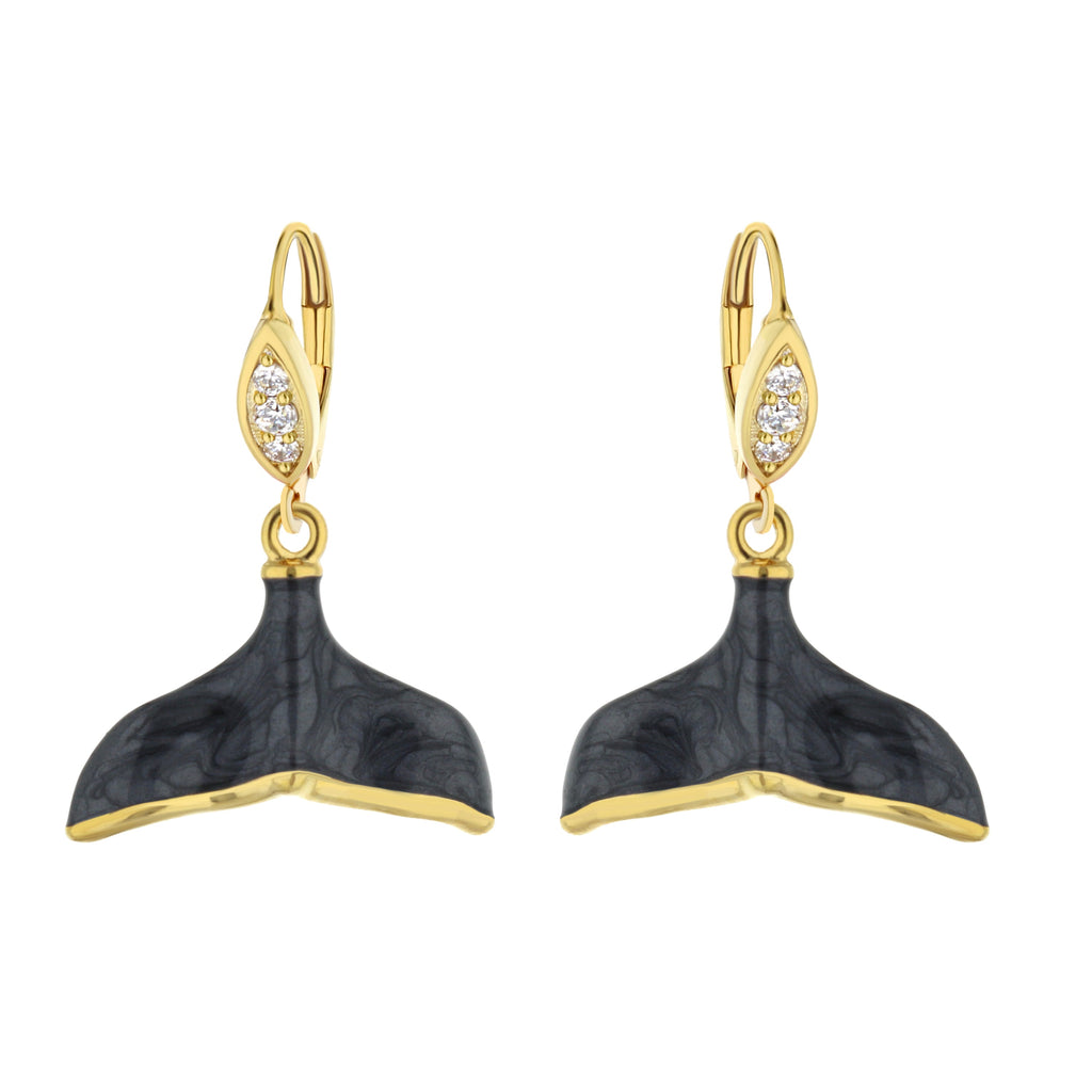 Whale Tail Earrings