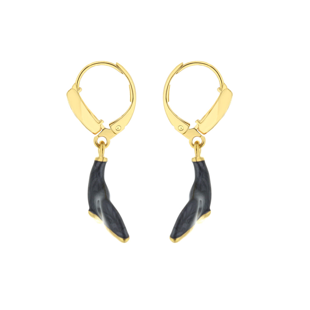 Whale Tail Earrings