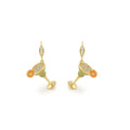 Eau Enamel Margarita Earrings
