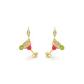 Eau Enamel Margarita Earrings